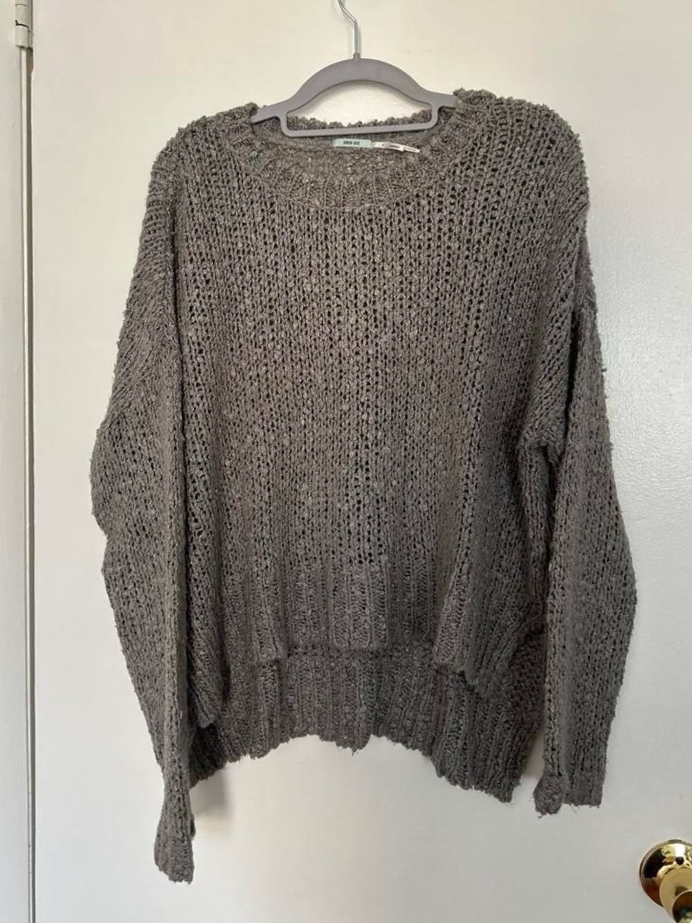 Kimchi Blue gray knit sweater in size M